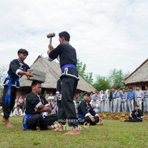 Lestarikan Tradisi Lewat Wisata Edukatif, PT Timah Bersama Lembaga Adat Mapur Hadirkan Kampung Adat Gebong Memarong