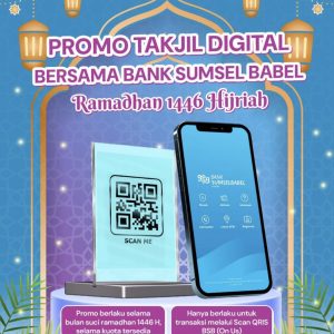 Bank Sumsel Babel Berikan Program Promo “Takjil Digital Bersama BSB” Khusus Transaksi Via Qris