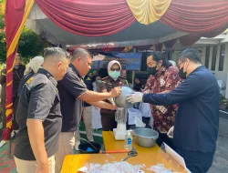 Kejari Pangkalpinang Gelar Pemusnahan Barang Bukti