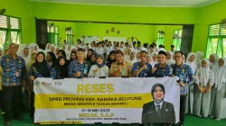 Imelda Siap Bantu Kebutuhan Mendesak SMAN 1 Merawang