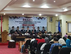 Pemkot Pangkalpinang Hadiri Kegiatan Reses Masa Sidang II DPRD Babel
