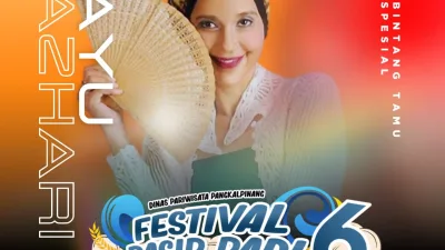 Ayu Azhari Tampil di Festival Pasir Padi 6, Pj Wali Kota Dorong Promosi Wisata Pangkalpinang Lebih Luas