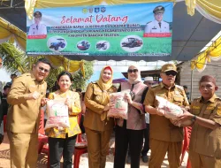 Rina Tarol Ikut Pantau Penyaluran Bantuan Pertanian di Bangka Selatan