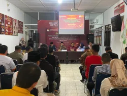 KPU Gelar Rakor Persiapan Pendaftaran Bacalon Walikota dan Wakil Walikota