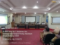 Pemkot Berharap Kedepannya EPPD Kota Pangkalpinang Lebih Baik