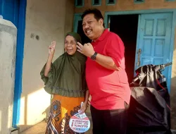 Warga Pasir Putih Antusias Sambut Prof Udin-Cece Dessy
