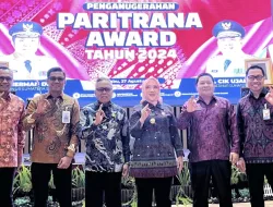 Pemprov Sumsel Sematkan Penghargaan ke Bank Sumsel Babel, Raih Juara 1 Paritrana Award 2024