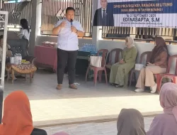 Jalan, Lampu, dan Sampah Jadi Aspirasi Warga Aik Rayak ke Edi Nasapta