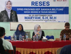 Maryam Dorong Perbaikan Fasilitas Sekolah dan Tambatan Nelayan di Mendo Barat