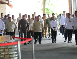 Tinjau Barang Rampasan Negara di PT Tinindo Internusa, Presiden Prabowo: Kita Sudah Selamatkan Rp300 Triliun Kekayaan Negara
