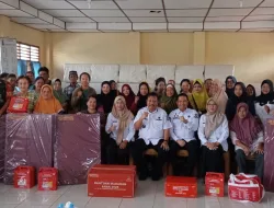 Pemkot Pangkalpinang Salurkan 233 Paket Logistik Kebencanaan Kemensos RI