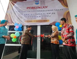 Peresmian Kantor Kelurahan Baru Wali Kota Tekankan Peningkatan Pelayanan Publik