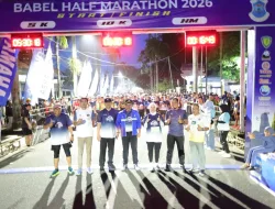 Wali Kota Pangkalpinang Buka Babel Half Marathon 2026