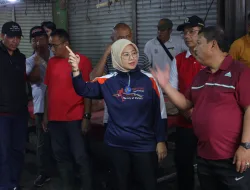 Dessy Ayutrisna Himbau Pedagang Jaga Kebersihan Pasar Pagi