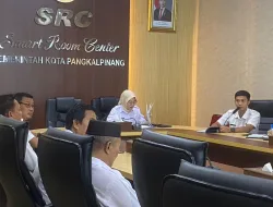 Wakil Walikota Pangkalpinang Pimpin FGD Progres Realisasi Fisik dan Keuangan Kota