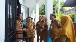 Pantau TKA di SMPN 2, Walikota Tekankan Evaluasi dan Semangat Guru
