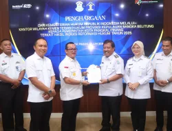Pemkot Pangkalpinang Raih Penghargaan Indeks Reformasi Hukum Predikat AA dari Kementerian Hukum RI
